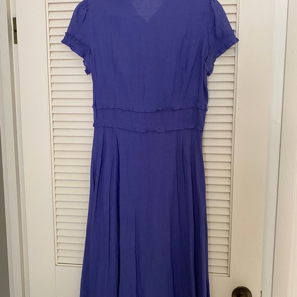 Maeve Blue Shirtdress from Anthropologie size 8 - Picture 9 of 9